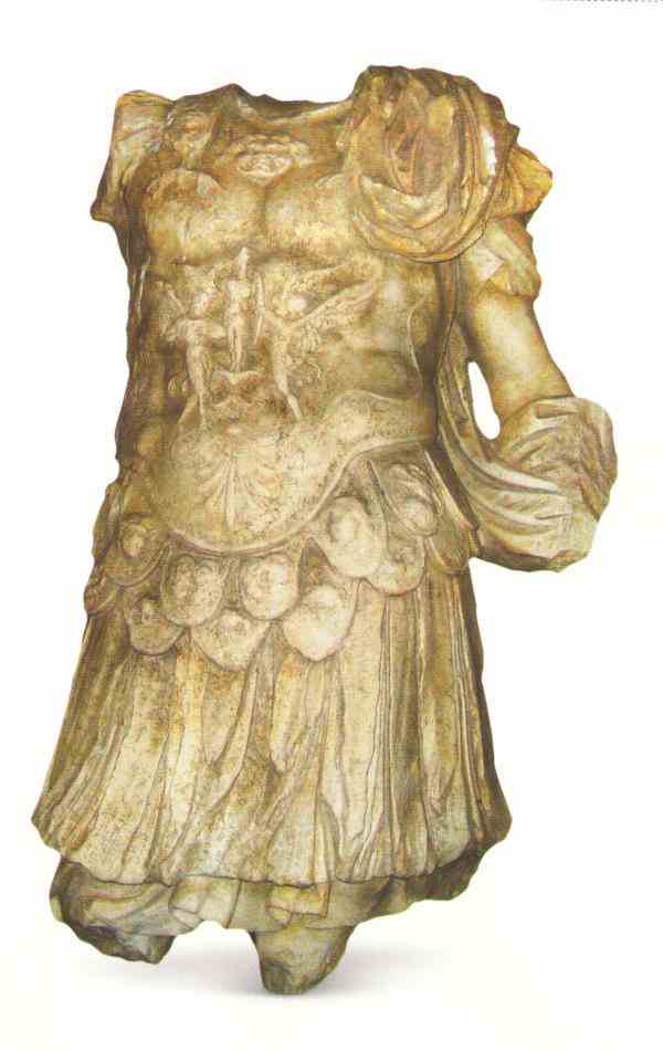 敦煌天王画胸甲护镜中的西方艺术-15 敦煌天王画胸甲护镜中的西方艺术-15