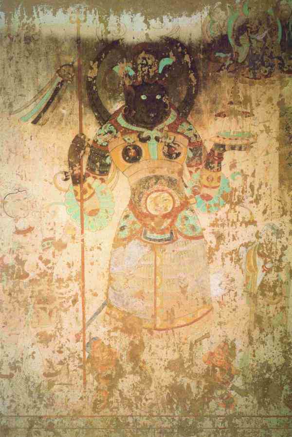 敦煌天王画胸甲护镜中的西方艺术-6 敦煌天王画胸甲护镜中的西方艺术-6