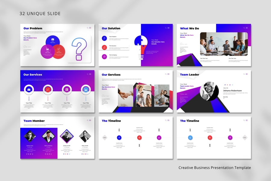 创意业务演示模板PPT模板-3 创意业务演示模板PPT模板-3