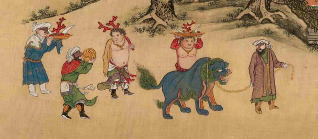 古画中的元宵：赏花灯、放烟花、观歌舞百戏-6