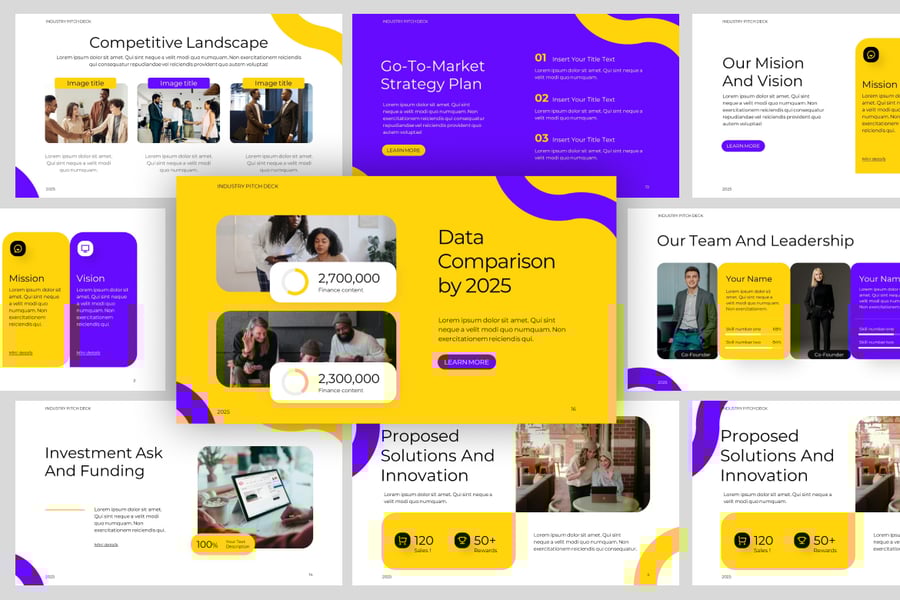 行业报告PPT模板 (PPTX)-2 行业报告PPT模板 (PPTX)-2