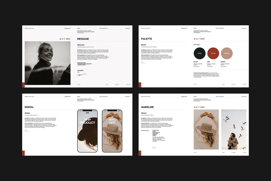 品牌指南模板PPT模板素材包-9