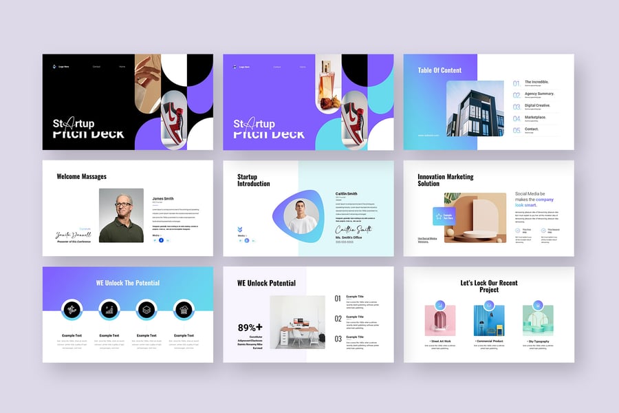 业务启动螺距甲板演示PPT模板-4