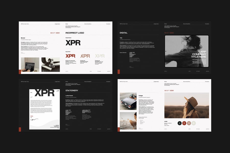 品牌指南模板PPT模板素材包-3