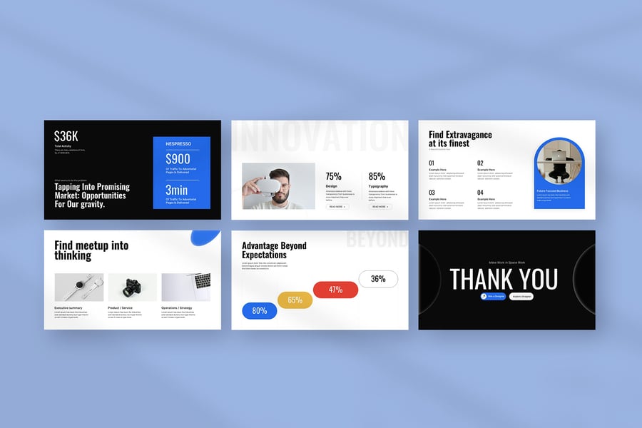 销售宣传演示PPT模板素材包-2