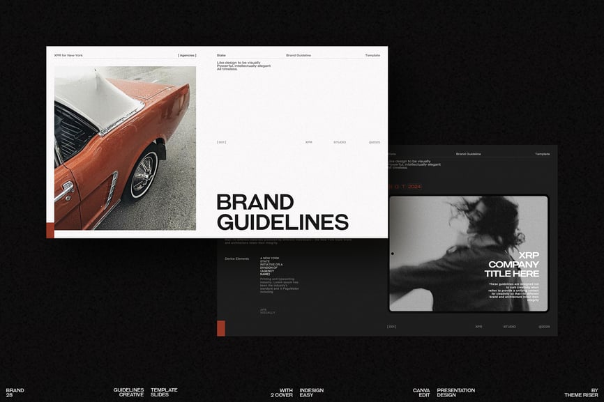 品牌指南模板PPT模板素材包-1