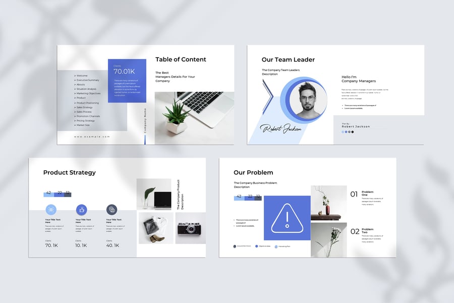 30个业务策略演示模板PPT素材包-6