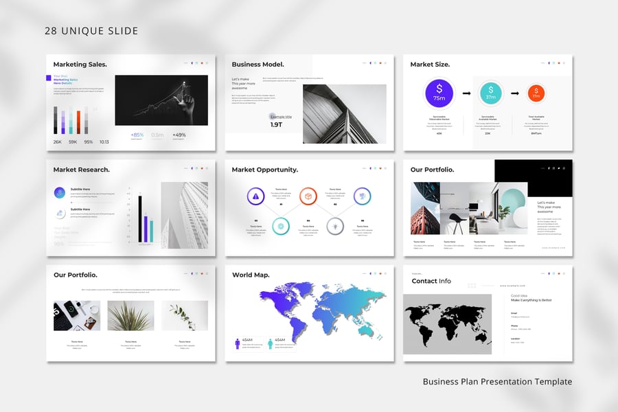 业务计划演示模板PPT模板 (PPTX)-5 业务计划演示模板PPT模板 (PPTX)-5