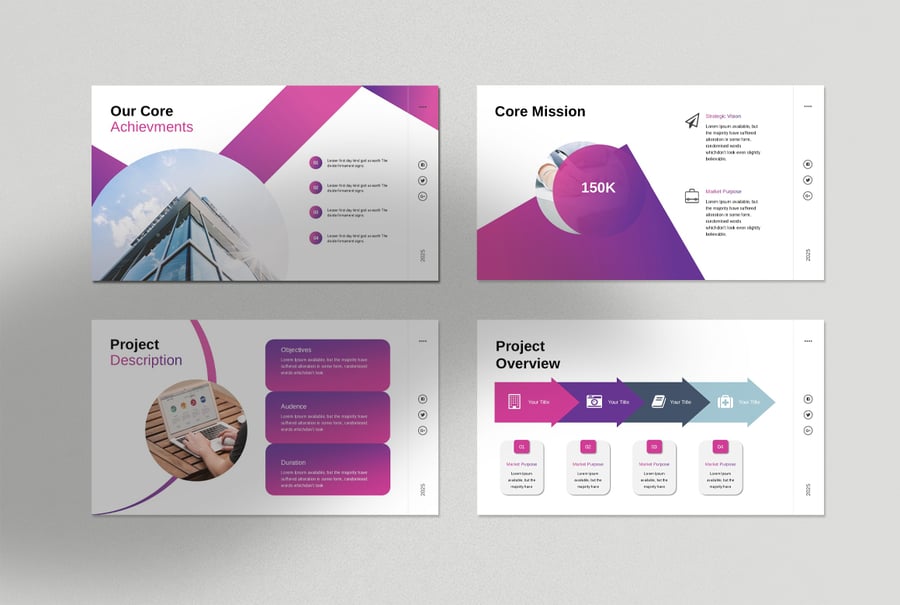 优雅的项目建议介绍PPT模板素材包-6