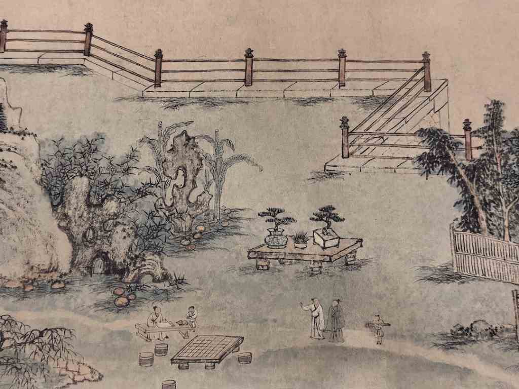 在故宫午门看到莫奈花园-16
