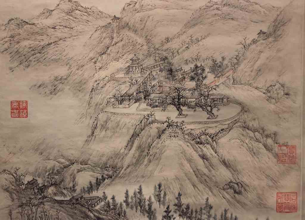 在故宫午门看到莫奈花园-3