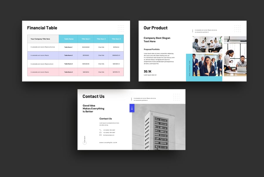 业务计划演示模板PPT模板 (PPTX)-2